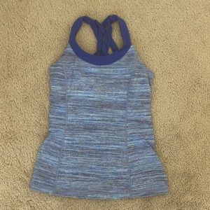 Lululemon built in bra tank top